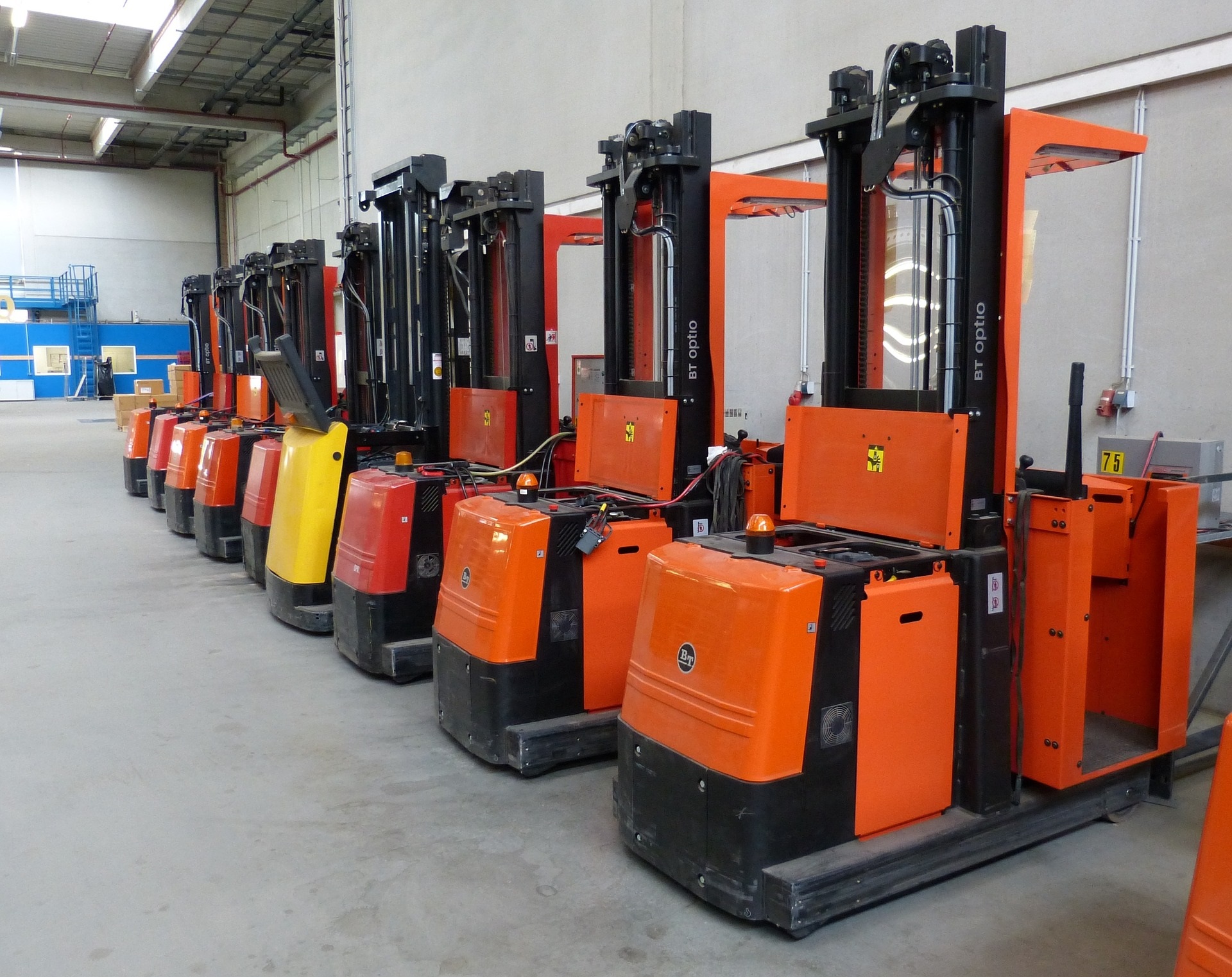 forklift trucks